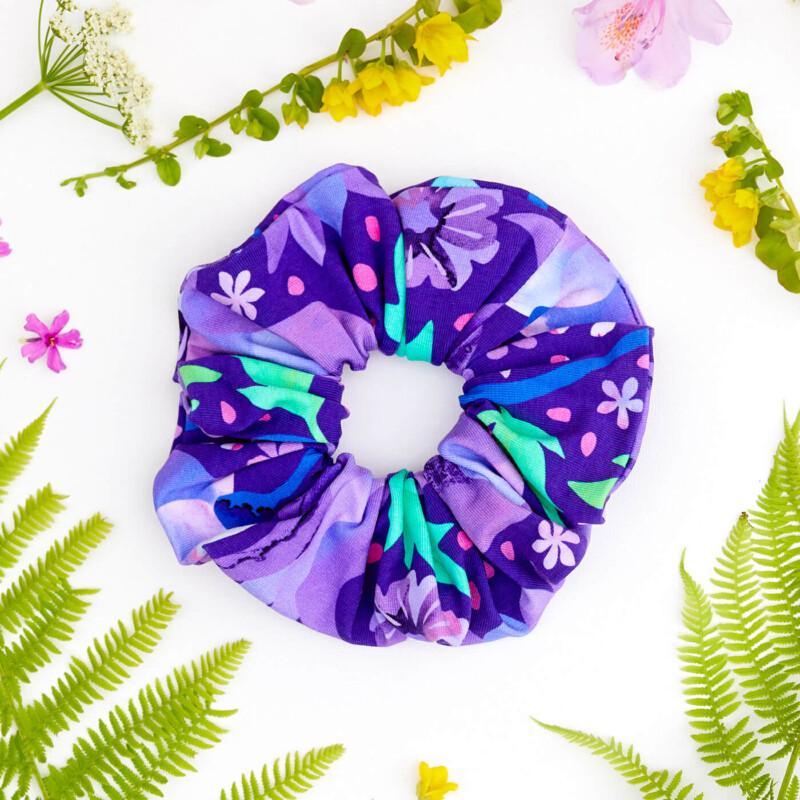 Unikukat violetti (trikoo) | hiusdonitsi