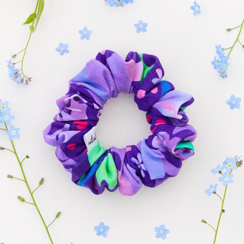 Unikukat (violetti) | pieni hiusdonitsi