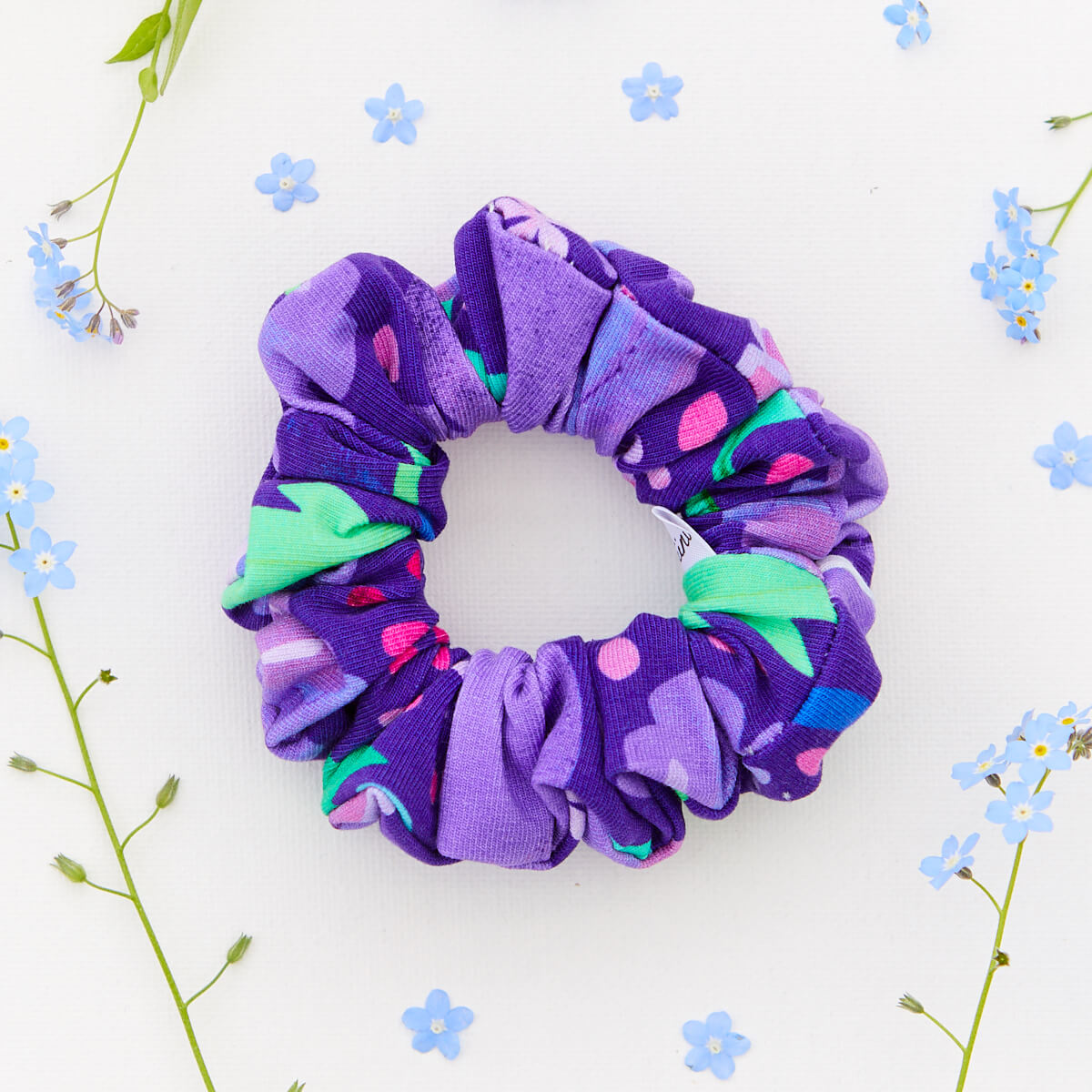 Unikukat (violetti) | pieni hiusdonitsi